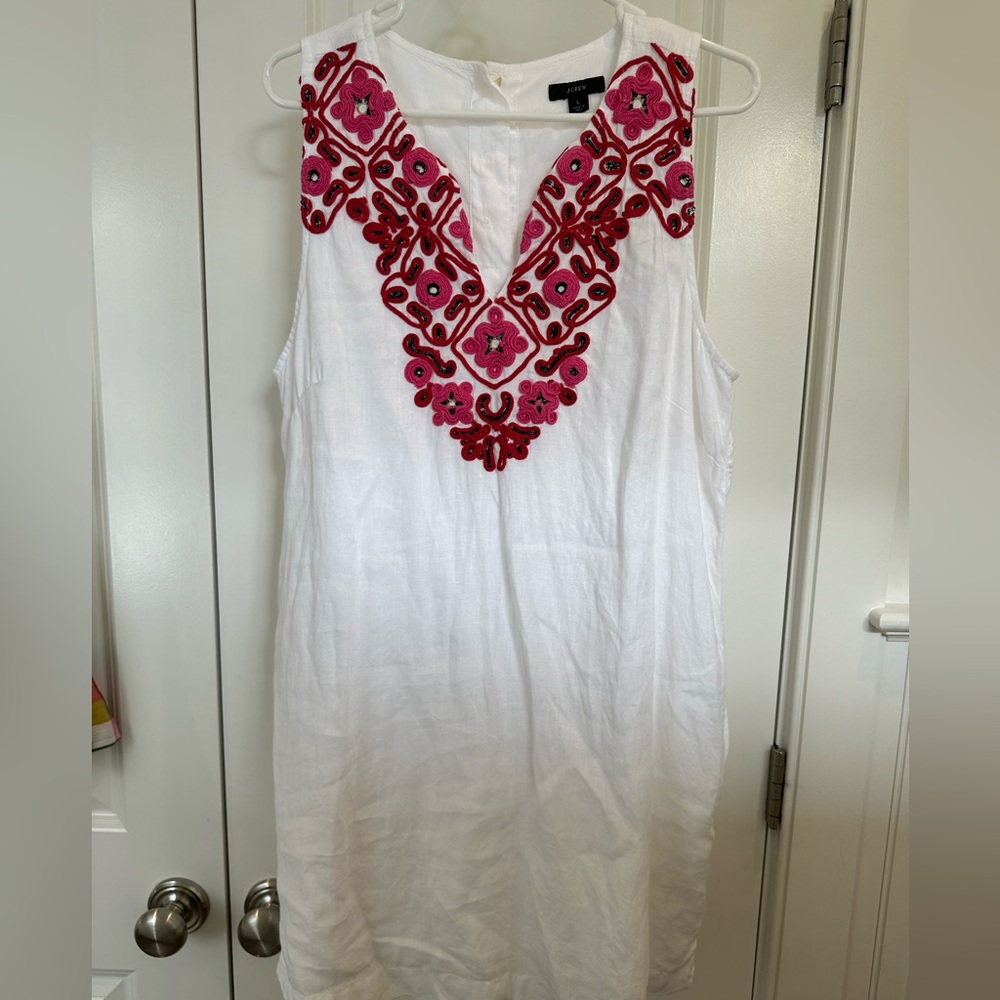 Jcrew Linen Dress